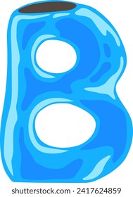 Clay Vase Letter Alphabet Vector Element