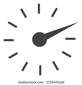 Clcokface icon on a white background. Isolated clcokface symbol with flat style.