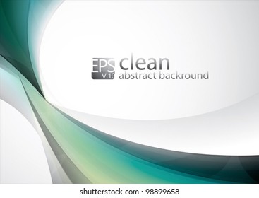 Clean Abstract Background. Each Object Is Well Organized In Layers For Easy Customization