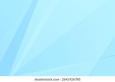Clean abstract blue background with subtle light polygonal shapes. Modern minimal style for corporate templates, web design, or business presentations. EPS10 vector.
