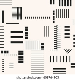 Clean abstract seamless pattern with futuristic look. Cool seamless pattern with lines.
