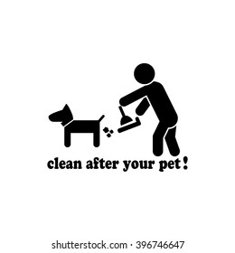 905 Clean up after your dog Images, Stock Photos & Vectors | Shutterstock