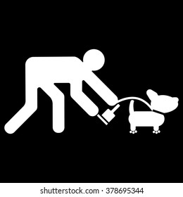 Clean up after your dog.
Ecological cleanliness of the environment, taking care of pets.