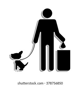 Clean up after your dog.
Ecological cleanliness of the environment, taking care of pets.
