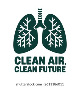 Clean Air Clean Future T Shirt Design