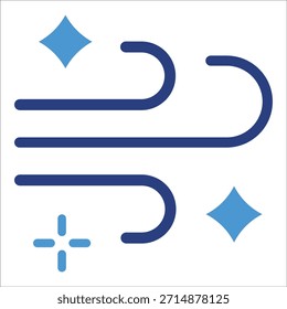 Clean Air Icon Element For Design