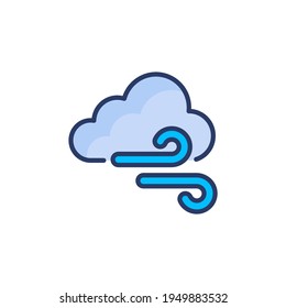 Clean Air icon in vector. Logotype