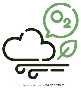 Clean Air Icon for web, app, infographic, etc