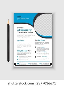 Clean and Attractive Corporate Flyer Design