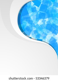 Clean background design with space for message