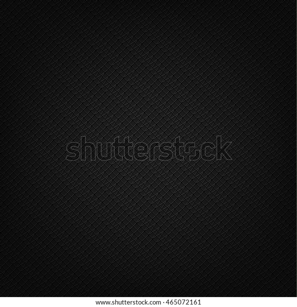 Clean Black Leather Texture Seamless Pattern Stock Vector Royalty Free