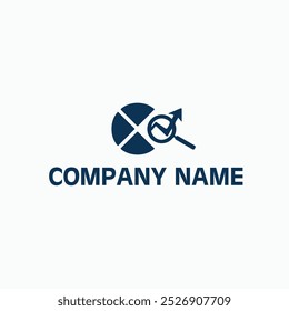 Clean bold typography with blue tones representing professionalism trust and financial strength