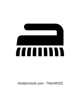 clean brush icon illustration isolated vector sign symbol