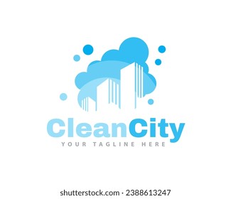 clean building foam service logo icon symbol design template illustration inspiration