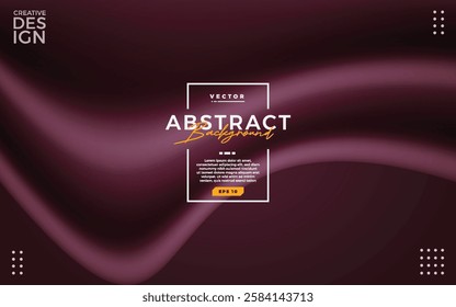clean burgundy background with dynamic wavy shapes