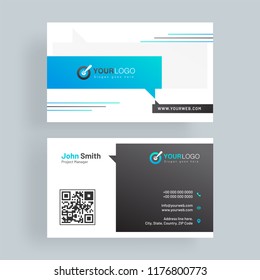 Clean business card.