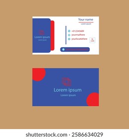 clean business card logo design

