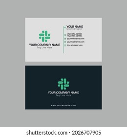 Clean Business Card Template Design