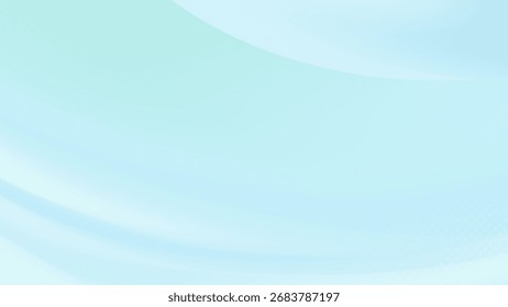 Um fundo abstrato limpo e calmante com um gradiente azul celeste sereno. 