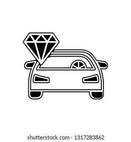 clean car icon. Element of Cars service and repair parts for mobile concept and web apps icon. Glyph, flat line icon for website design and development, app development