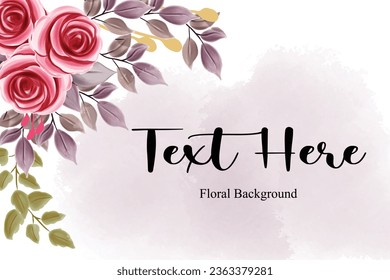Clean and Chic Simple Pink Floral and Handcrafted Background