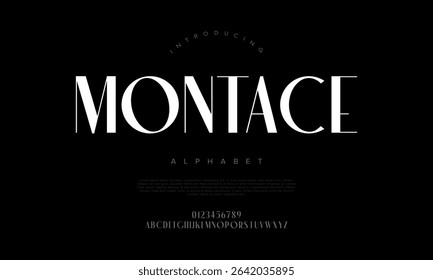 Clean and classy all-caps display font with high contrast, perfect for fashion brands and magazine layouts