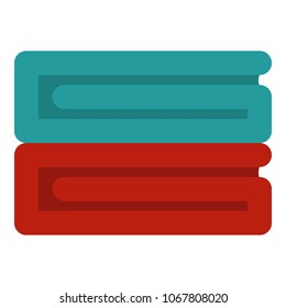 Clean clothes icon. Flat illustration of clean clothes vector icon for web