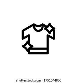 Clean Clothes Icon , Hygiene Symbol.