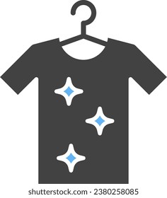 Clean Clothes icon vector image. Suitable for mobile application web application and print media.