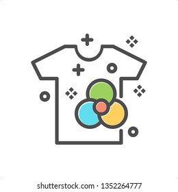 clean clothes vector icon symbol