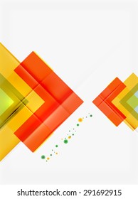 Clean colorful unusual geometric pattern design. Abstract background, online presentation website element or mobile app cover 