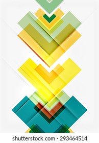 Clean colorful unusual geometric pattern design. Abstract background, online presentation website element or mobile app cover 