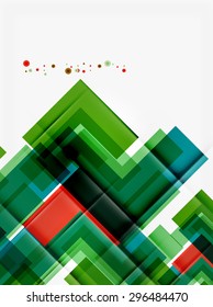 Clean colorful unusual geometric pattern design. Abstract background, online presentation website element or mobile app cover 