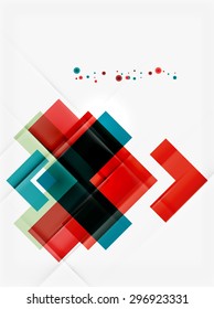 Clean colorful unusual geometric pattern design. Abstract background, online presentation website element or mobile app cover 