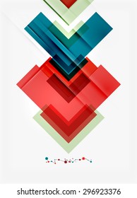 Saubere bunt ungewöhnliche geometrische Muster Design. Abstrakter Hintergrund, Website-Element der Online-Präsentation oder mobile App-Cover 