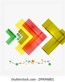 Clean colorful unusual geometric pattern design. Abstract background, online presentation website element or mobile app cover 