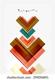 Clean colorful unusual geometric pattern design. Abstract background, online presentation website element or mobile app cover 