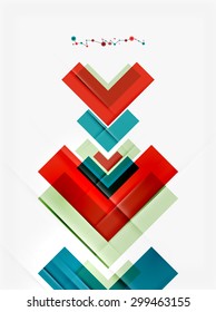 Clean colorful unusual geometric pattern design. Abstract background, online presentation website element or mobile app cover 