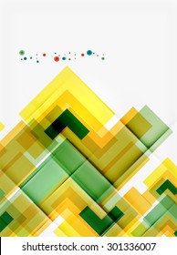 Clean colorful unusual geometric pattern design. Abstract background, online presentation website element or mobile app cover 