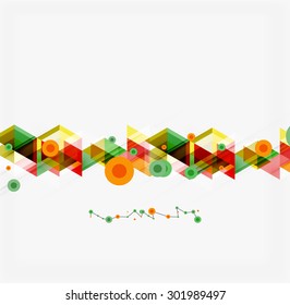 Diseño de patrones geométricos inusuales de color limpio. Resumen de antecedentes, elemento de sitio web de presentación en línea o portada de aplicación móvil 