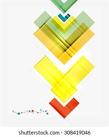 Clean colorful unusual geometric pattern design. Abstract background, online presentation website element or mobile app cover 
