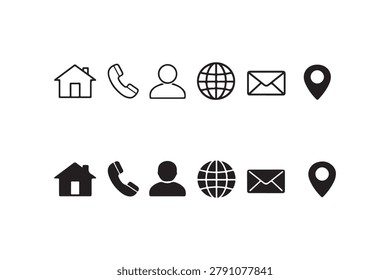 Clean communication vector illustration. Mobile and message symbol. Interface details sign.
