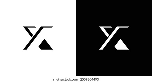 Clean and contemporary logo design featuring the letter X in a stylized and geometric format symbolizing innovation and identity.