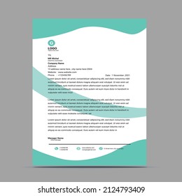   Limpiar plantilla de diseño de membrete corporativa