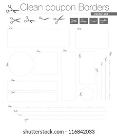 Clean Coupon Borders set