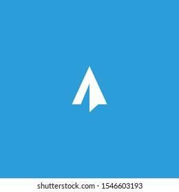 Clean and creative logo design of aviation industry with clear background - EPS10 - Vector.
