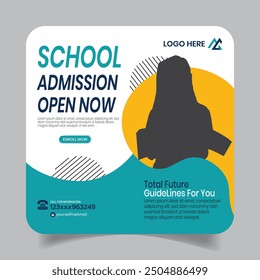 Admisión a escuela creativa limpia Diseño de publicaciones en redes sociales 