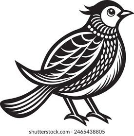 Diseño limpio Creación de un pájaro armonioso 