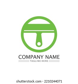 Clean design icon sign and logo design vector illustration