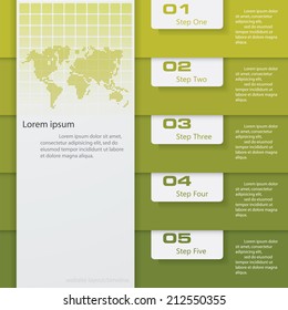 Clean Design modern template/graphic or website layout for presentation. Vector.
